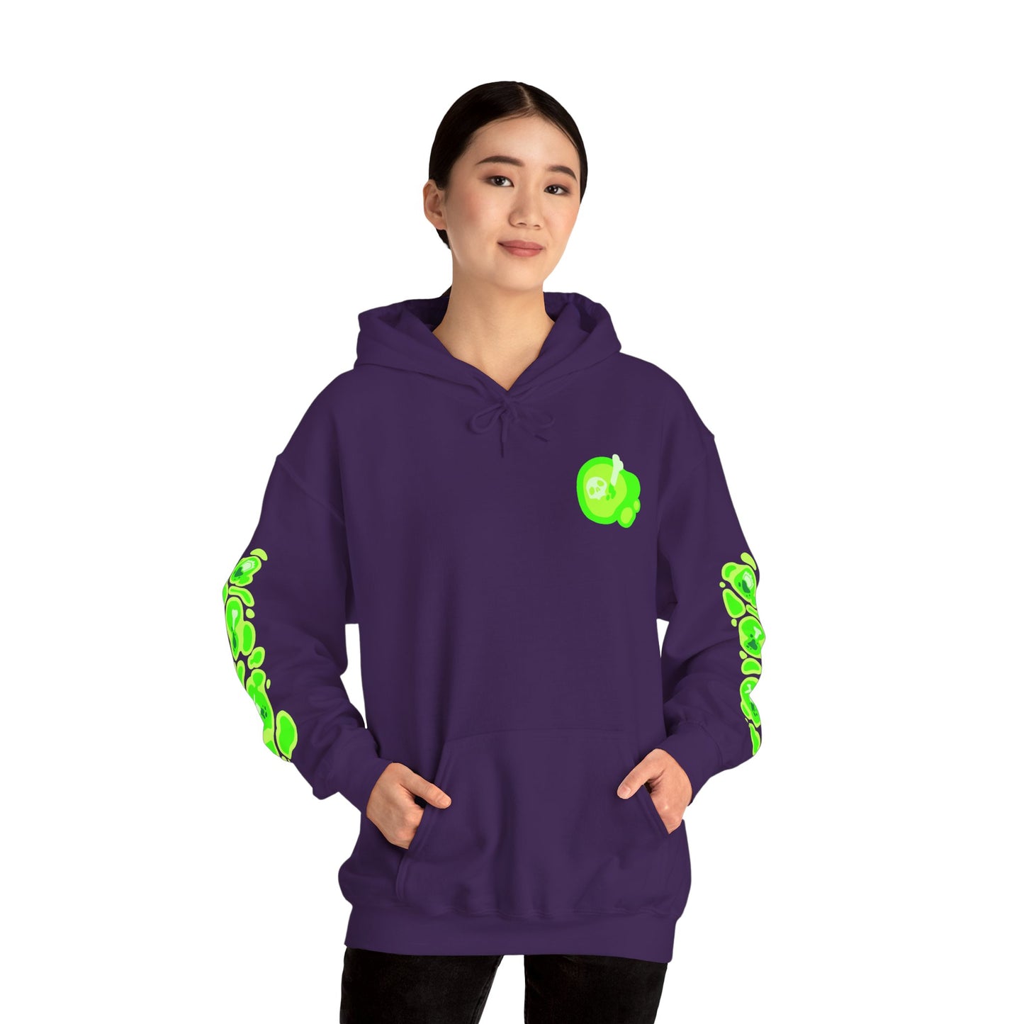 ACIDIC OOZE Unisex Heavy Blend Hooded Sweatshirt