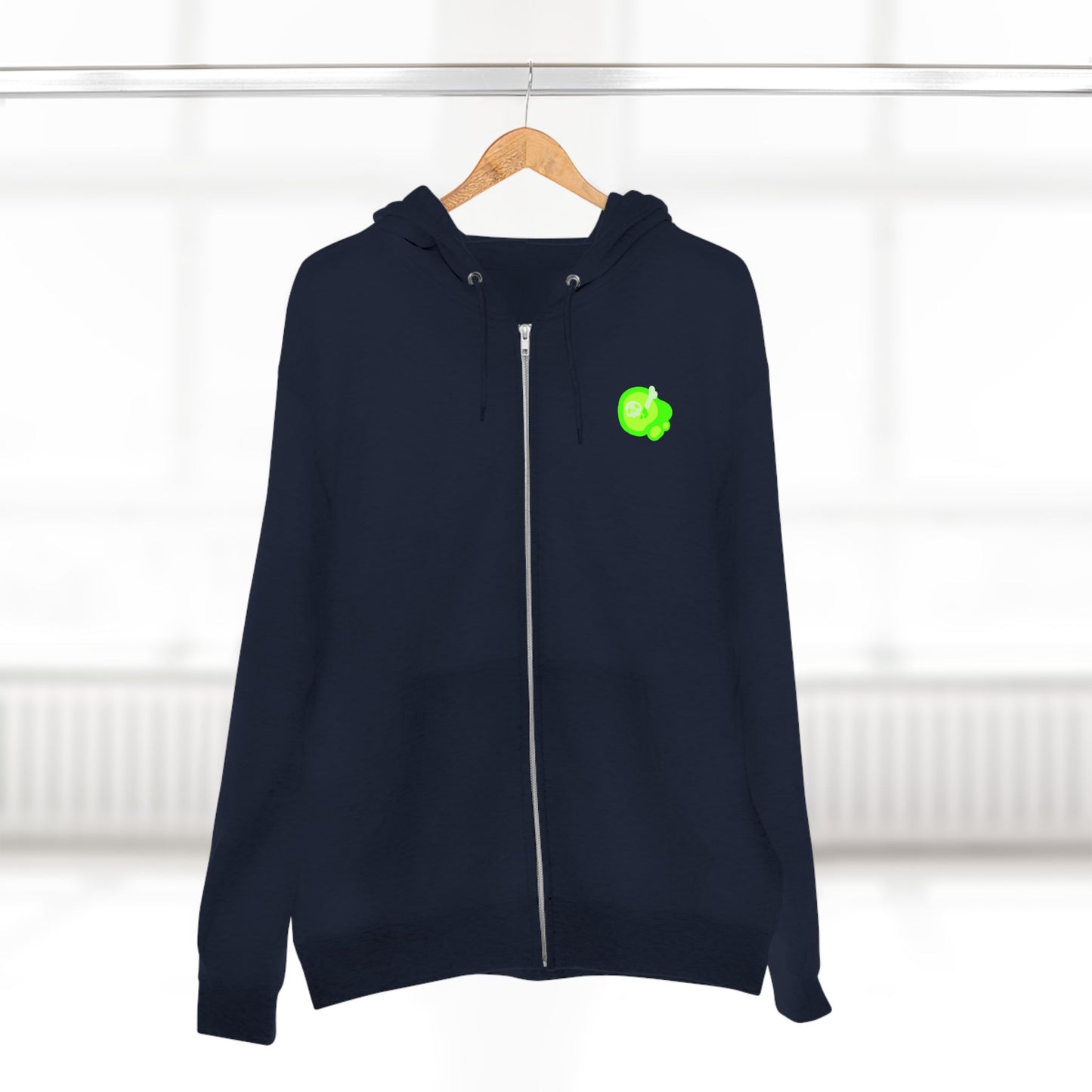ACIDIC OOZE Unisex Zip Hoodie