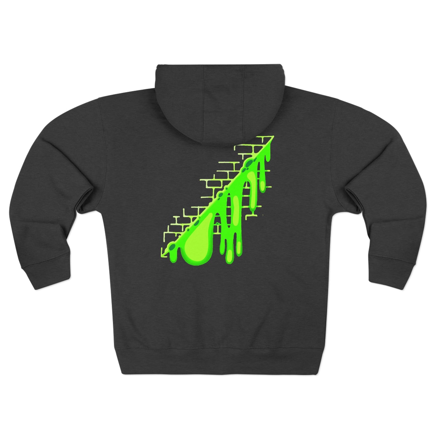 ACIDIC OOZE Unisex Zip Hoodie