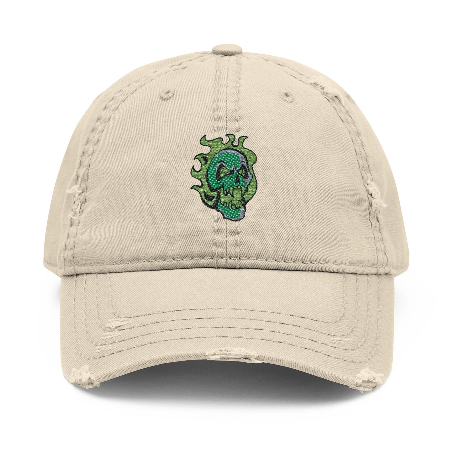 Necromancy Distressed Hat (Embroidery)