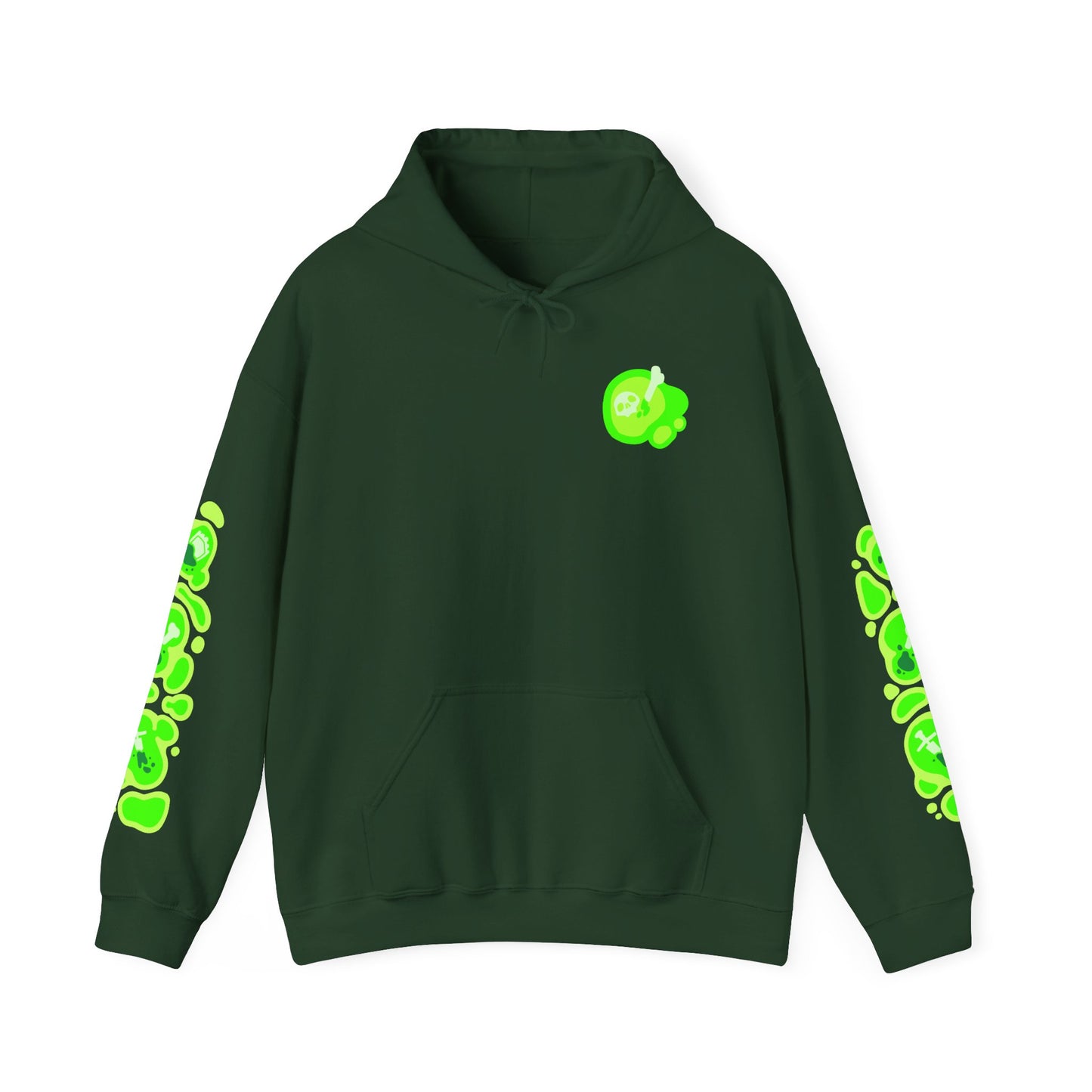 ACIDIC OOZE Unisex Heavy Blend Hooded Sweatshirt