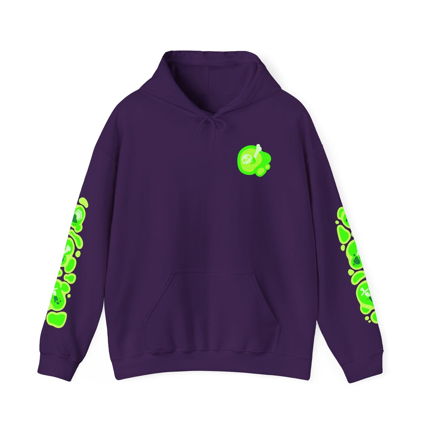 ACIDIC OOZE Unisex Heavy Blend Hooded Sweatshirt
