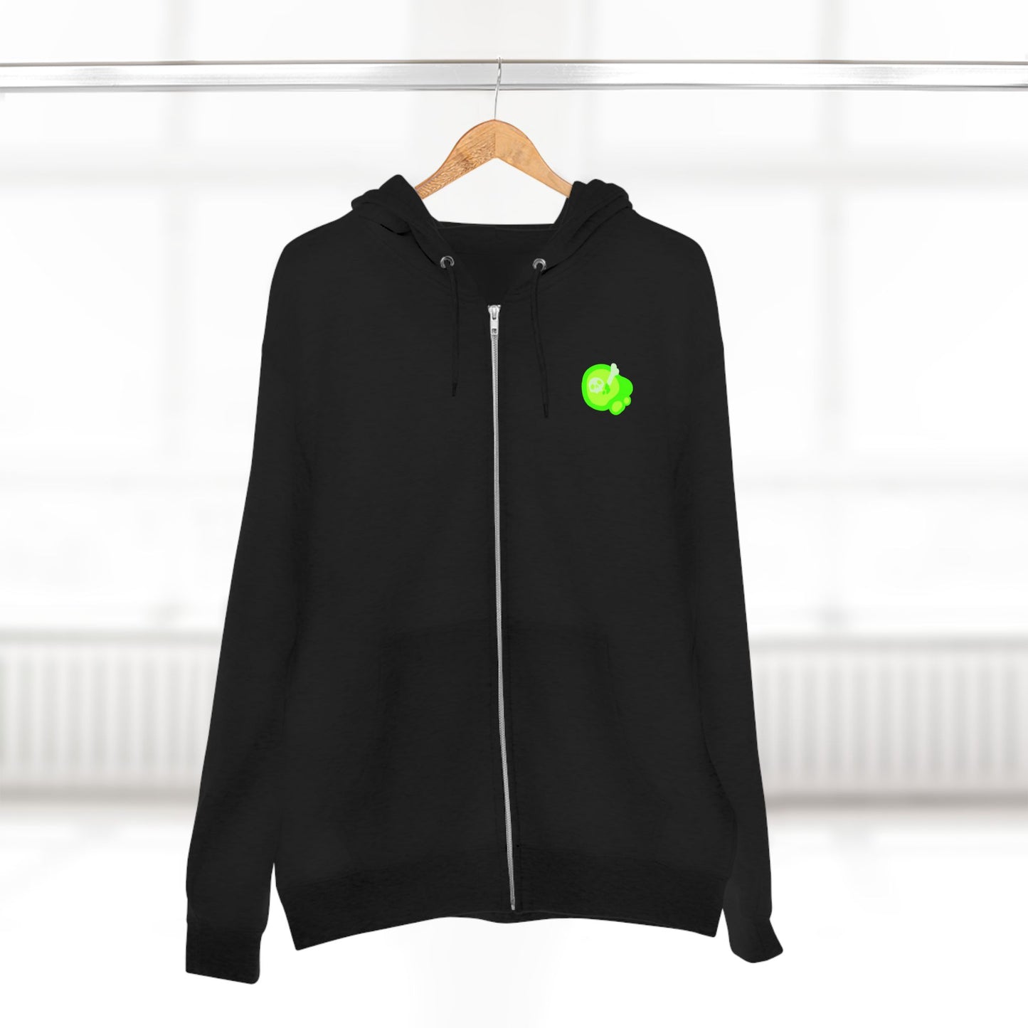 ACIDIC OOZE Unisex Zip Hoodie
