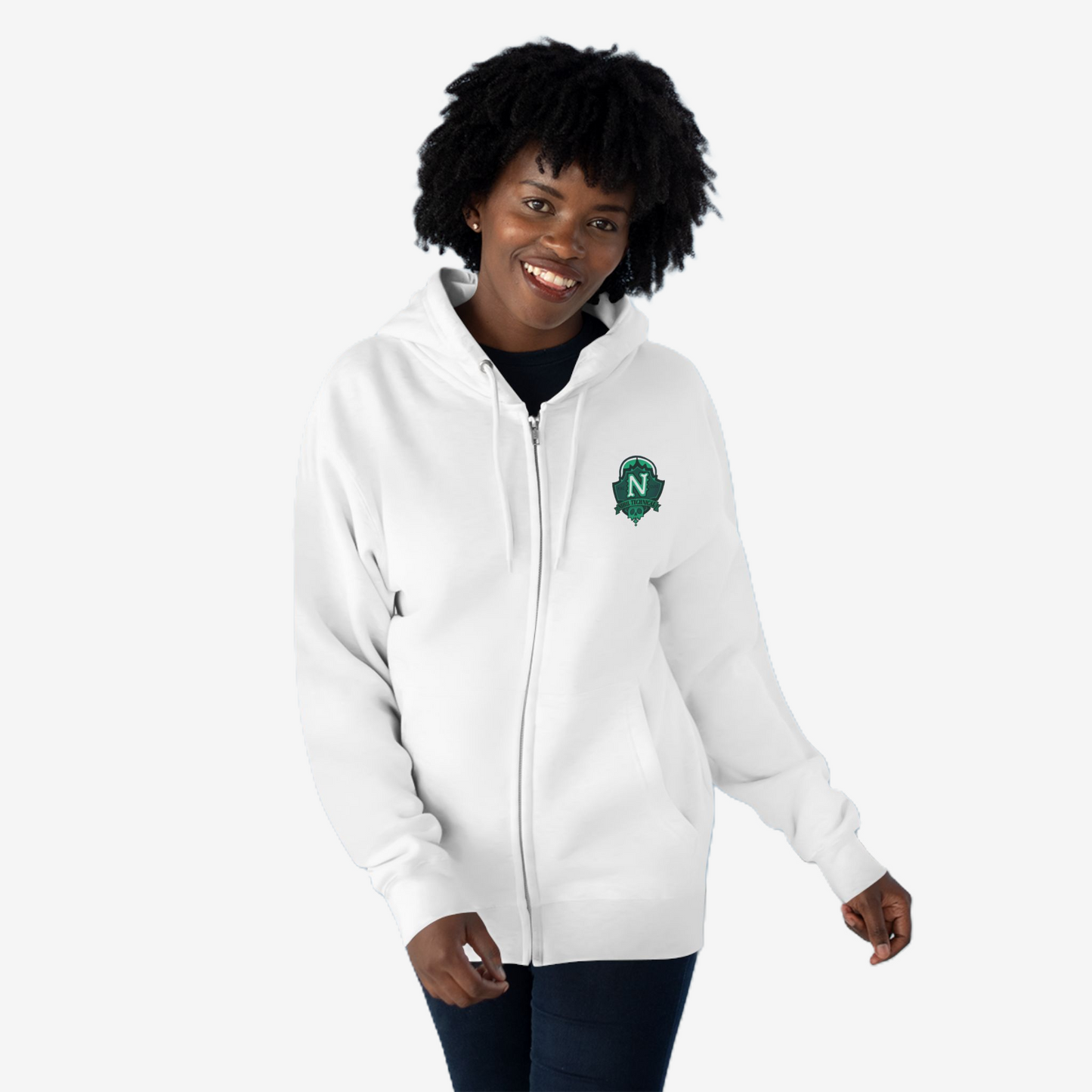NECROMANCY SCHOOL Unisex Zip Hoodie