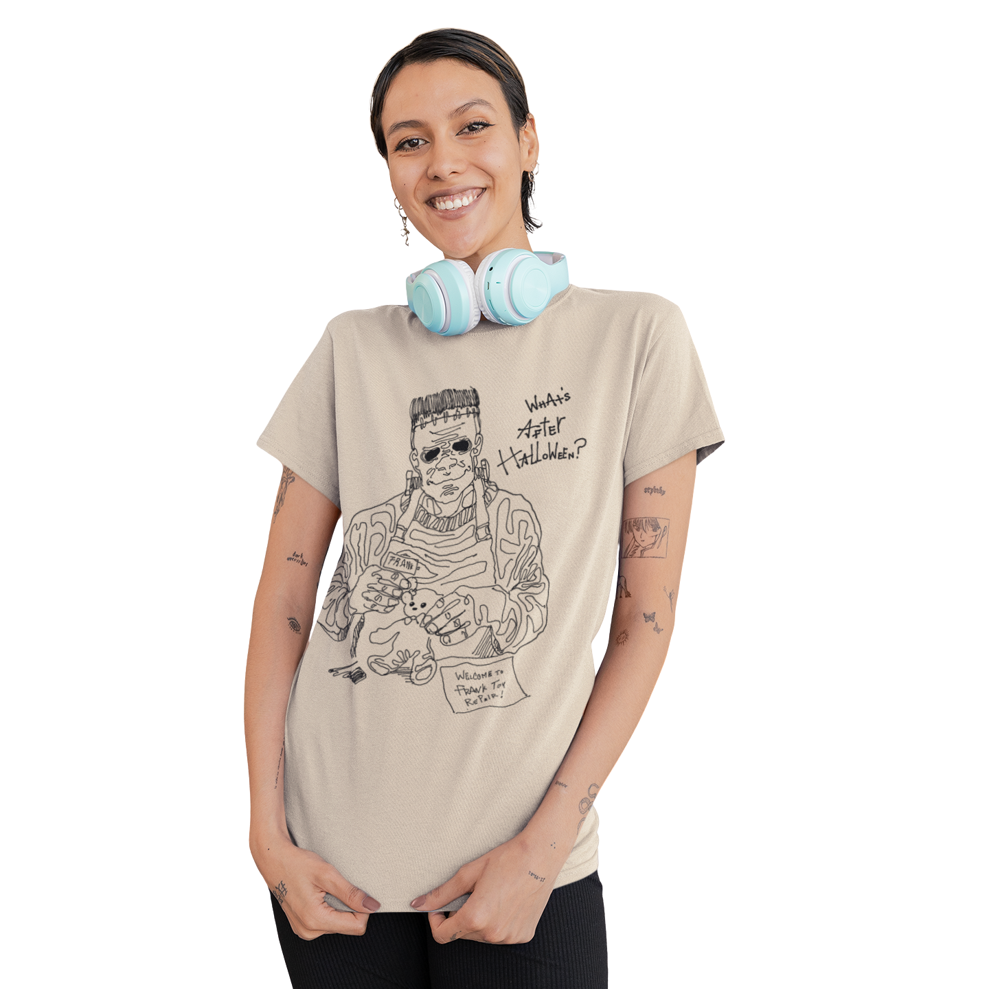 FRANK After Halloween Heavy Cotton Tee