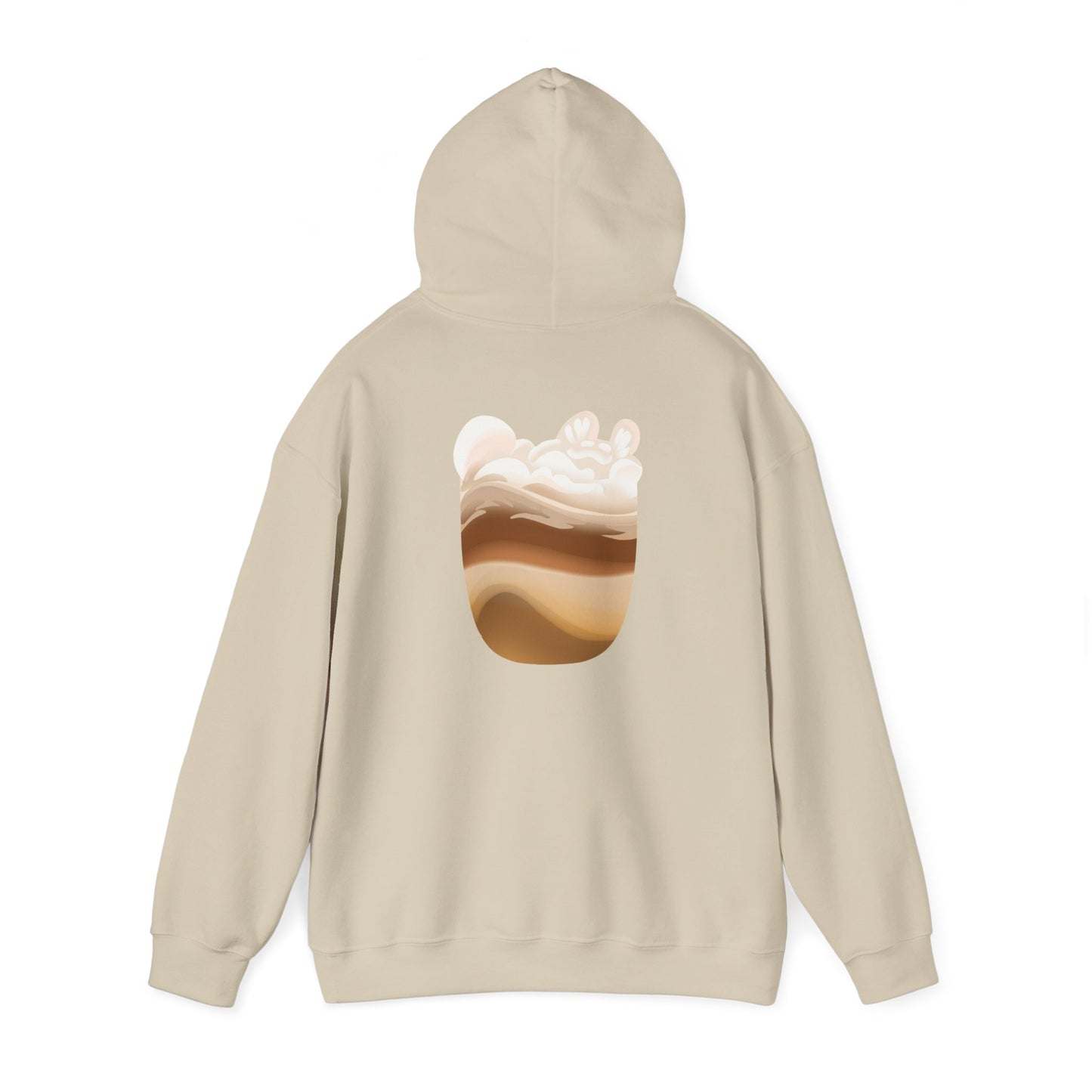 MEOWCHIATTO Unisex Heavy Blend Hooded Sweatshirt (Cat Brew Collection)