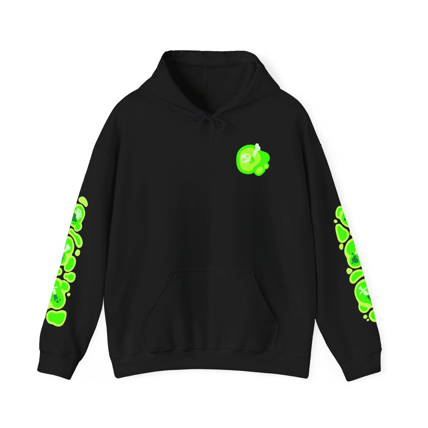 ACIDIC OOZE Unisex Heavy Blend Hooded Sweatshirt