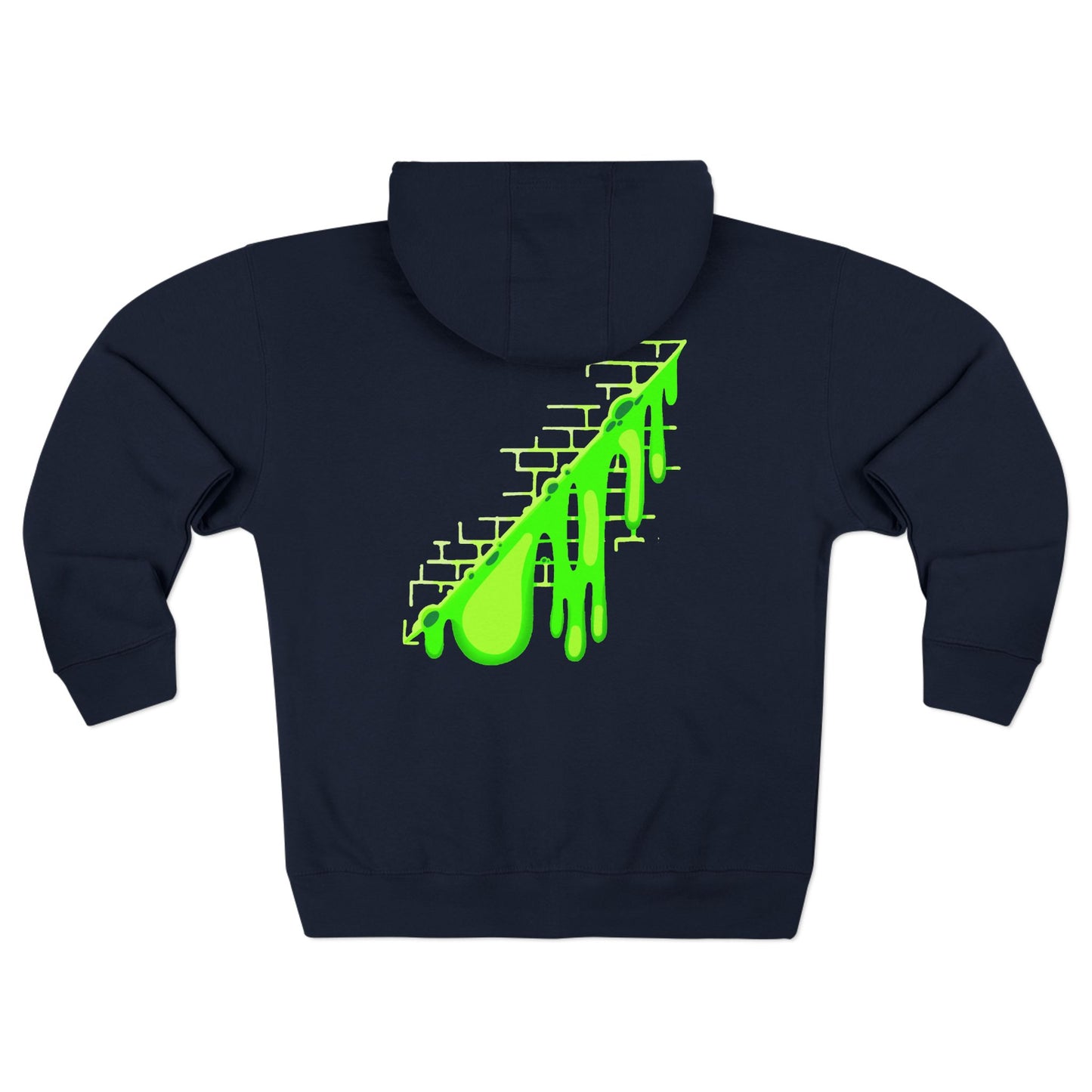 ACIDIC OOZE Unisex Zip Hoodie