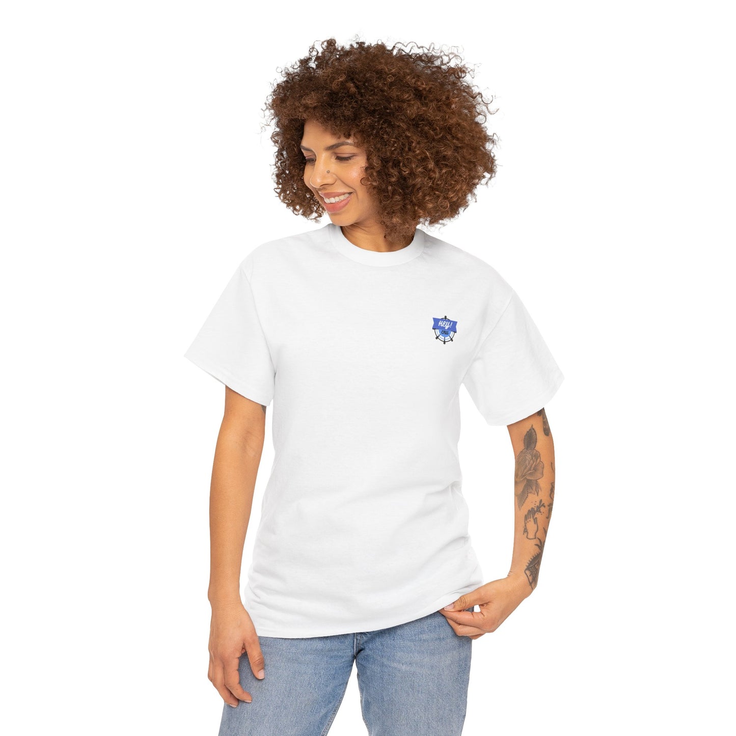 HEYCRU Unisex Heavy Cotton Tee (Set Sail Collection)