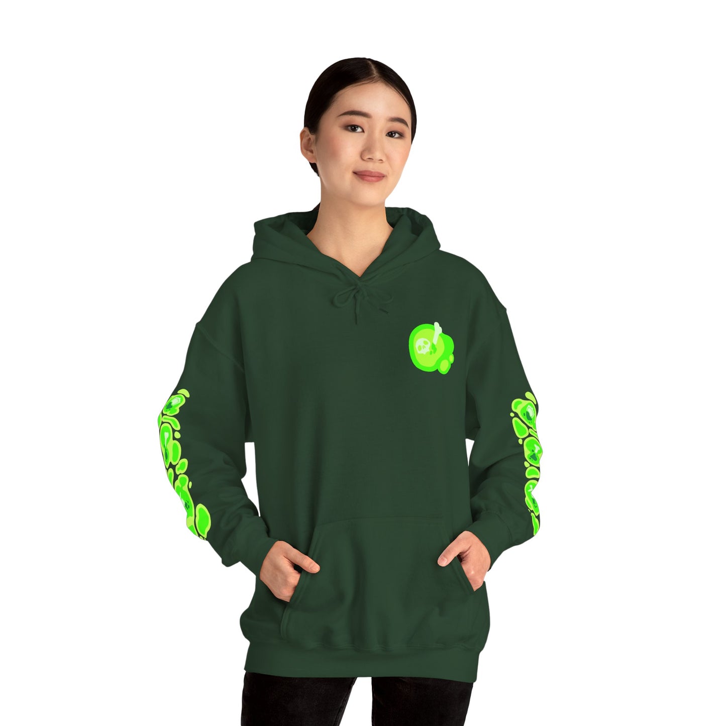 ACIDIC OOZE Unisex Heavy Blend Hooded Sweatshirt