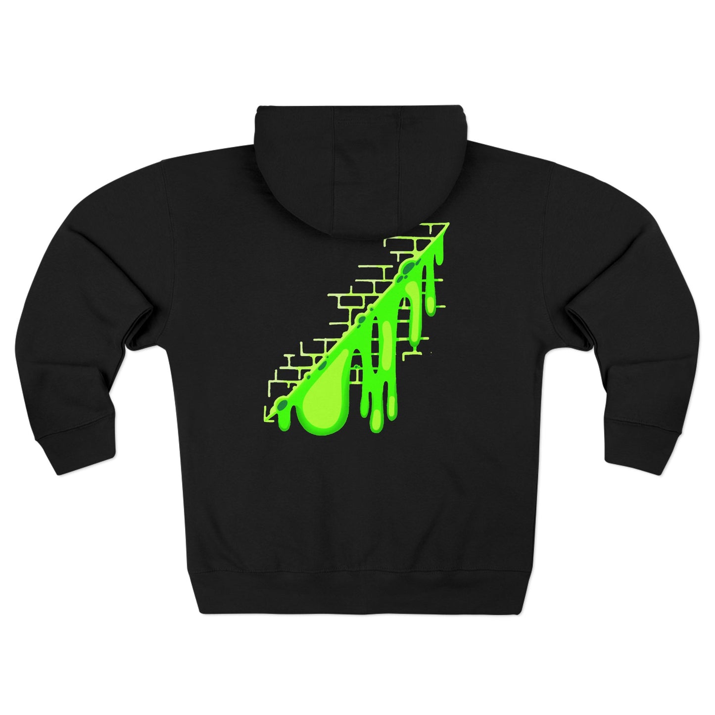 ACIDIC OOZE Unisex Zip Hoodie