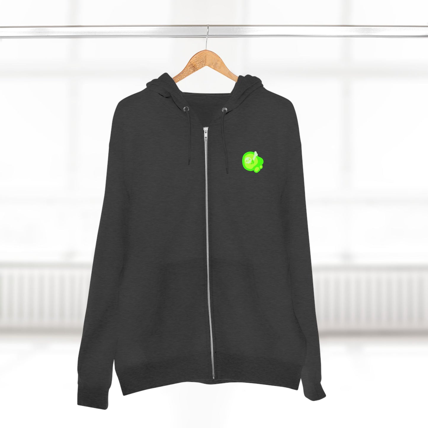 ACIDIC OOZE Unisex Zip Hoodie
