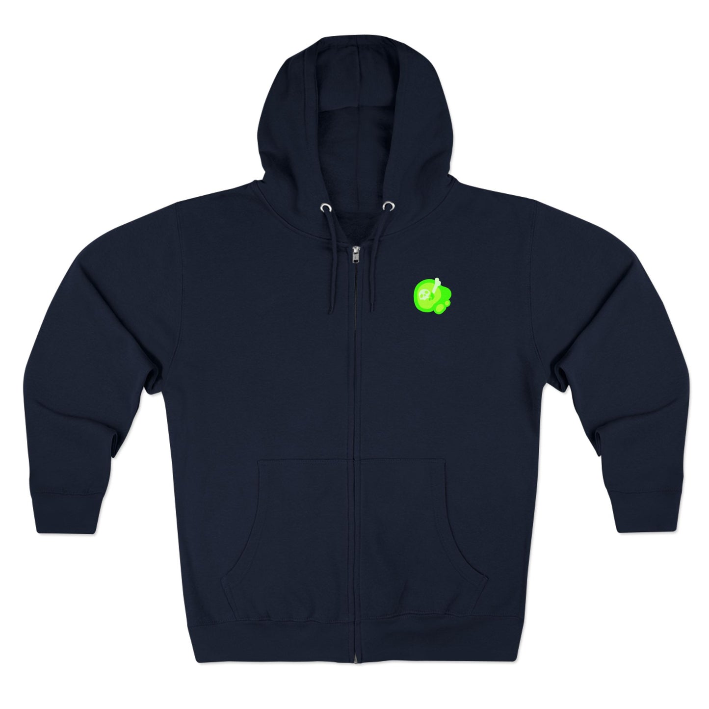 ACIDIC OOZE Unisex Zip Hoodie