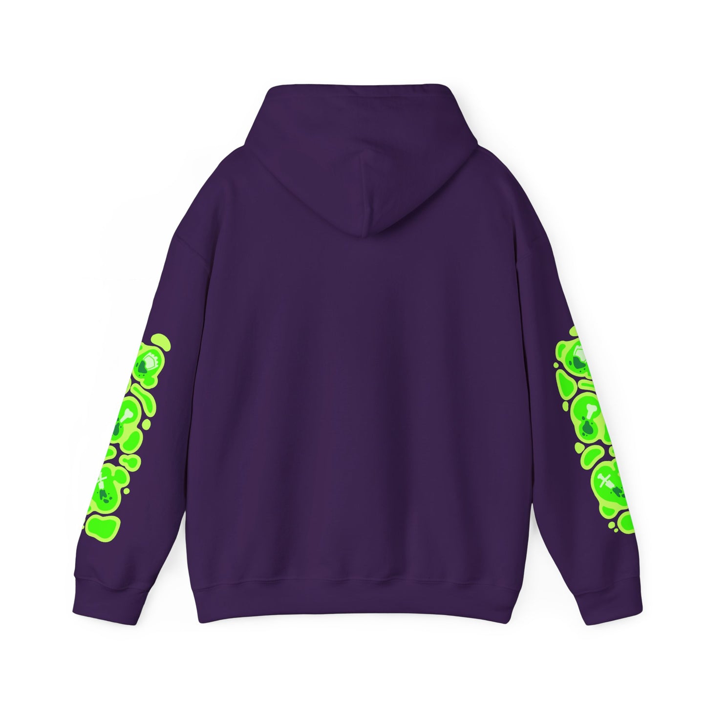 ACIDIC OOZE Unisex Heavy Blend Hooded Sweatshirt