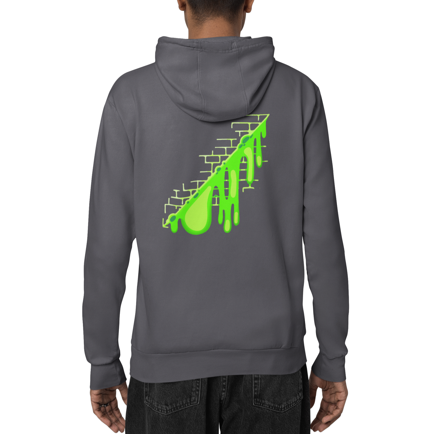 ACIDIC OOZE Unisex Zip Hoodie