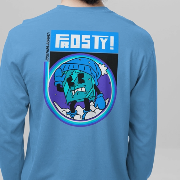 FROSTY Unisex Ultra Cotton Long Sleeve Tee