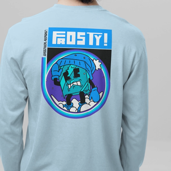 FROSTY Unisex Ultra Cotton Long Sleeve Tee