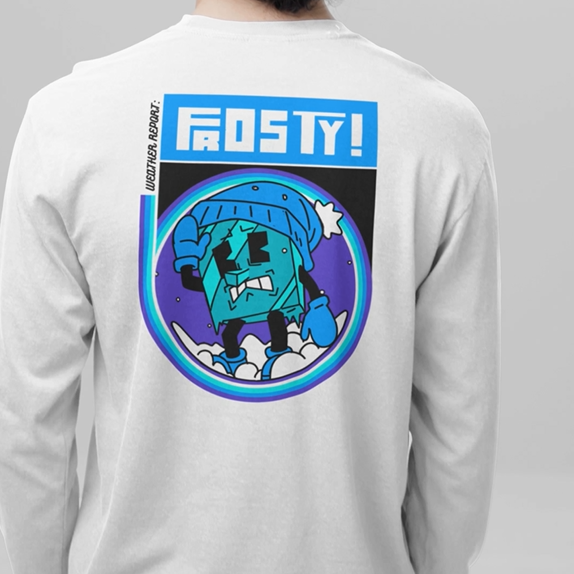 FROSTY Unisex Ultra Cotton Long Sleeve Tee