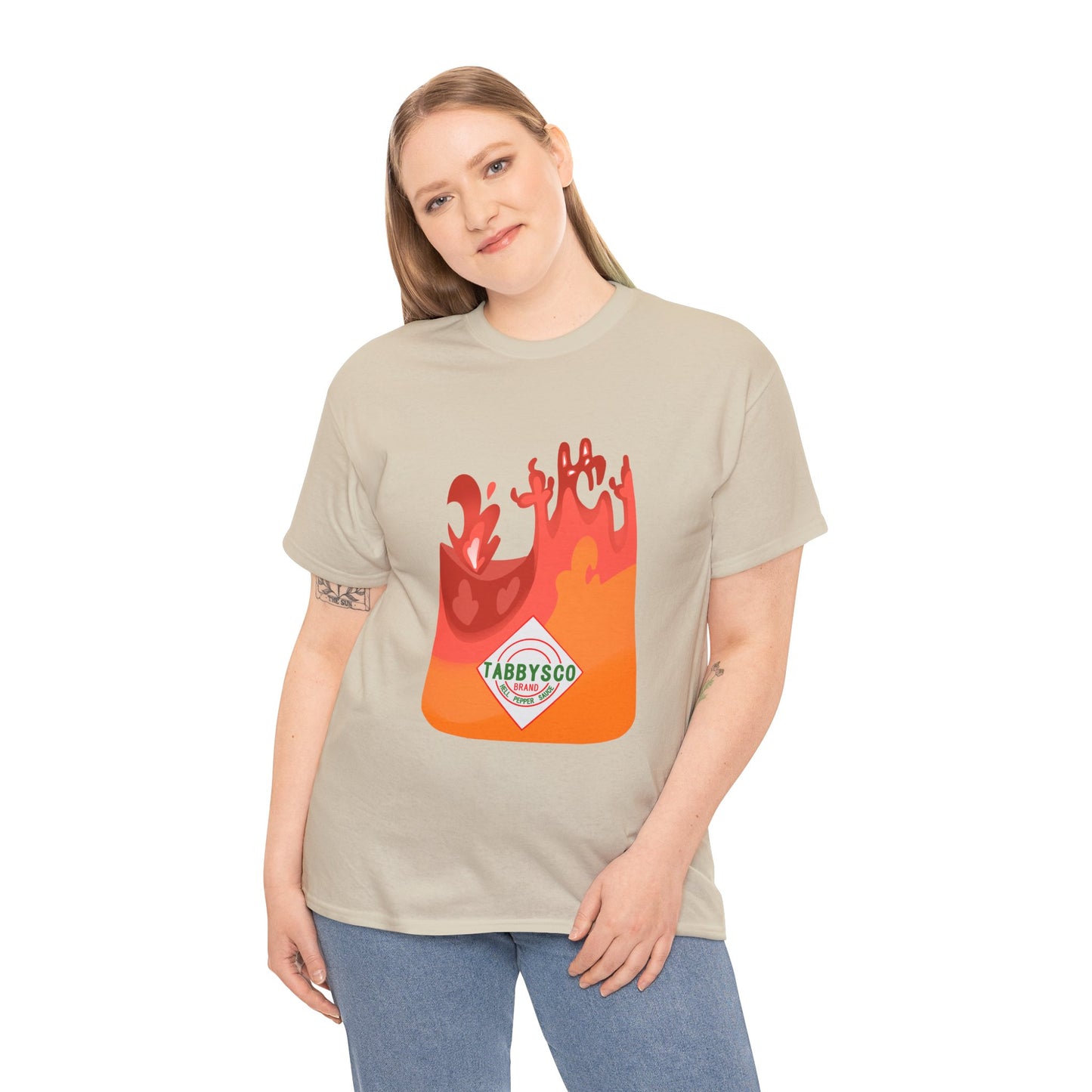 TABBYSCO Unisex Heavy Tee (Cat Brew Collection)