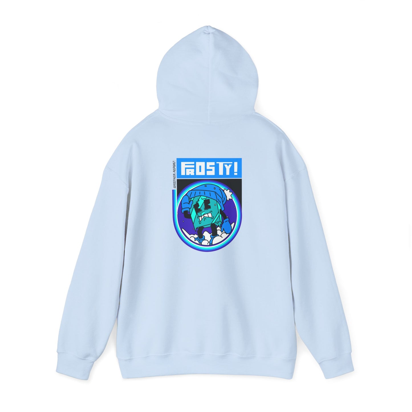FROSTY Unisex Heavy Blend Hooded Sweatshirt (Weather Report Collection)