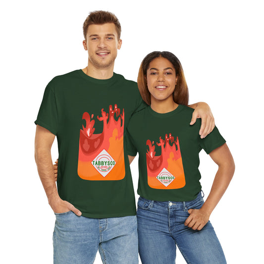 TABBYSCO Unisex Heavy Tee (Cat Brew Collection)