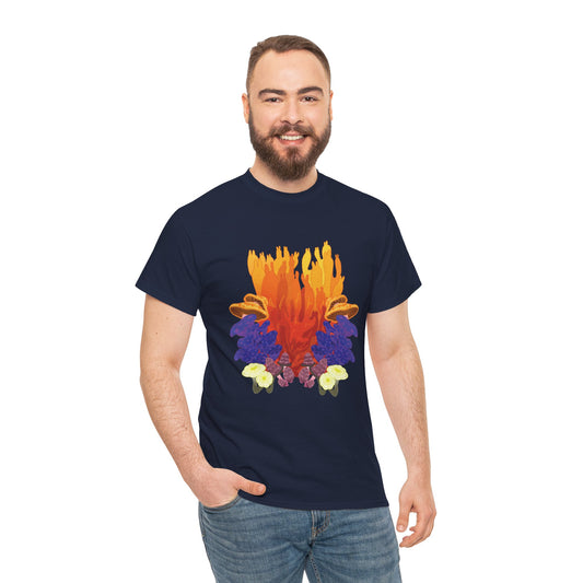 MUSHROOM BLOOM Heavy Cotton Tee