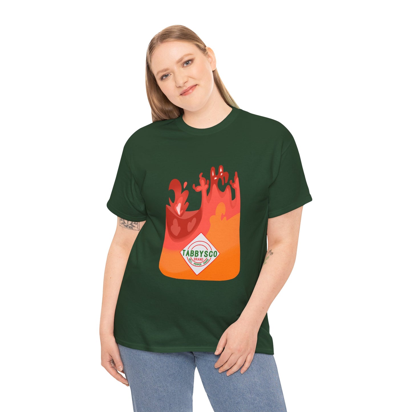 TABBYSCO Unisex Heavy Tee (Cat Brew Collection)