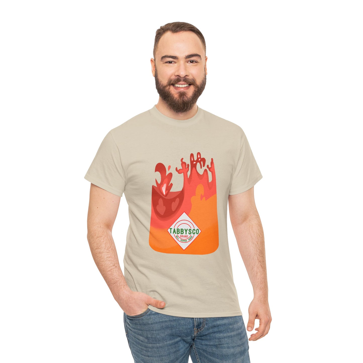 TABBYSCO Unisex Heavy Tee (Cat Brew Collection)