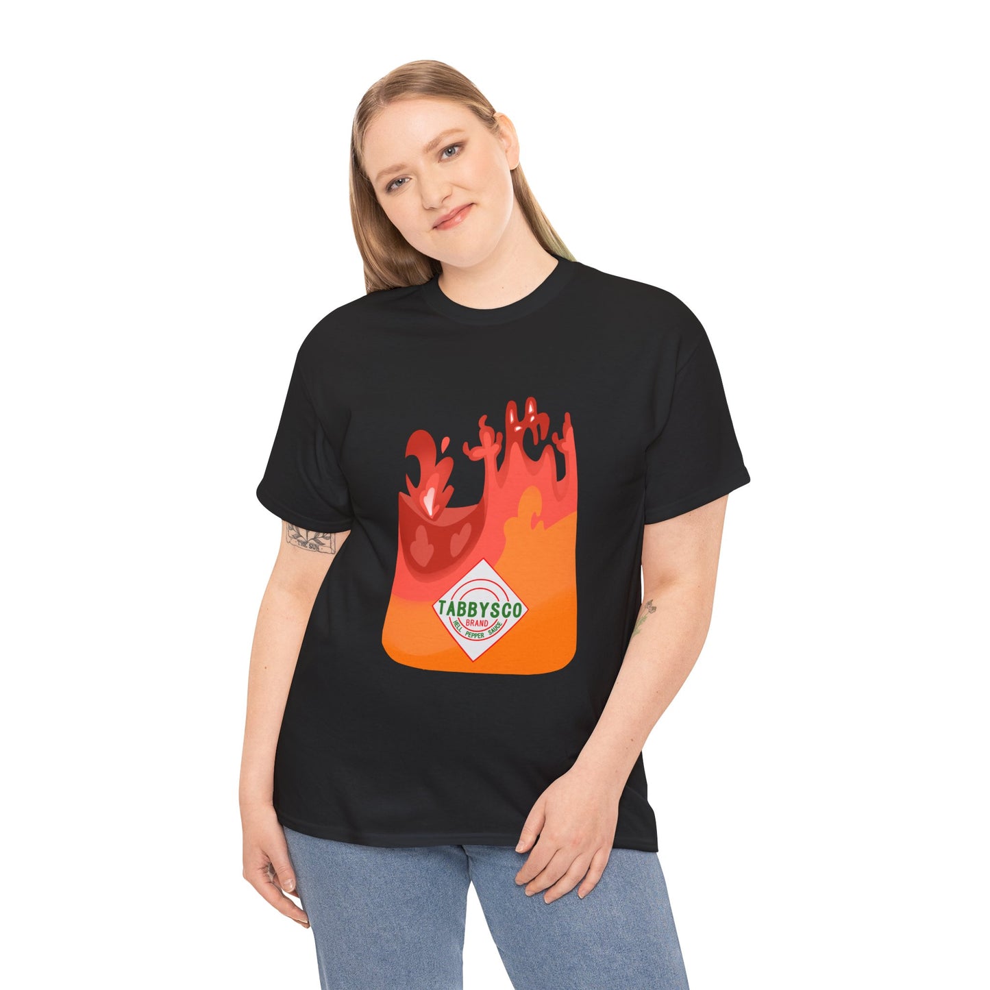TABBYSCO Unisex Heavy Tee (Cat Brew Collection)