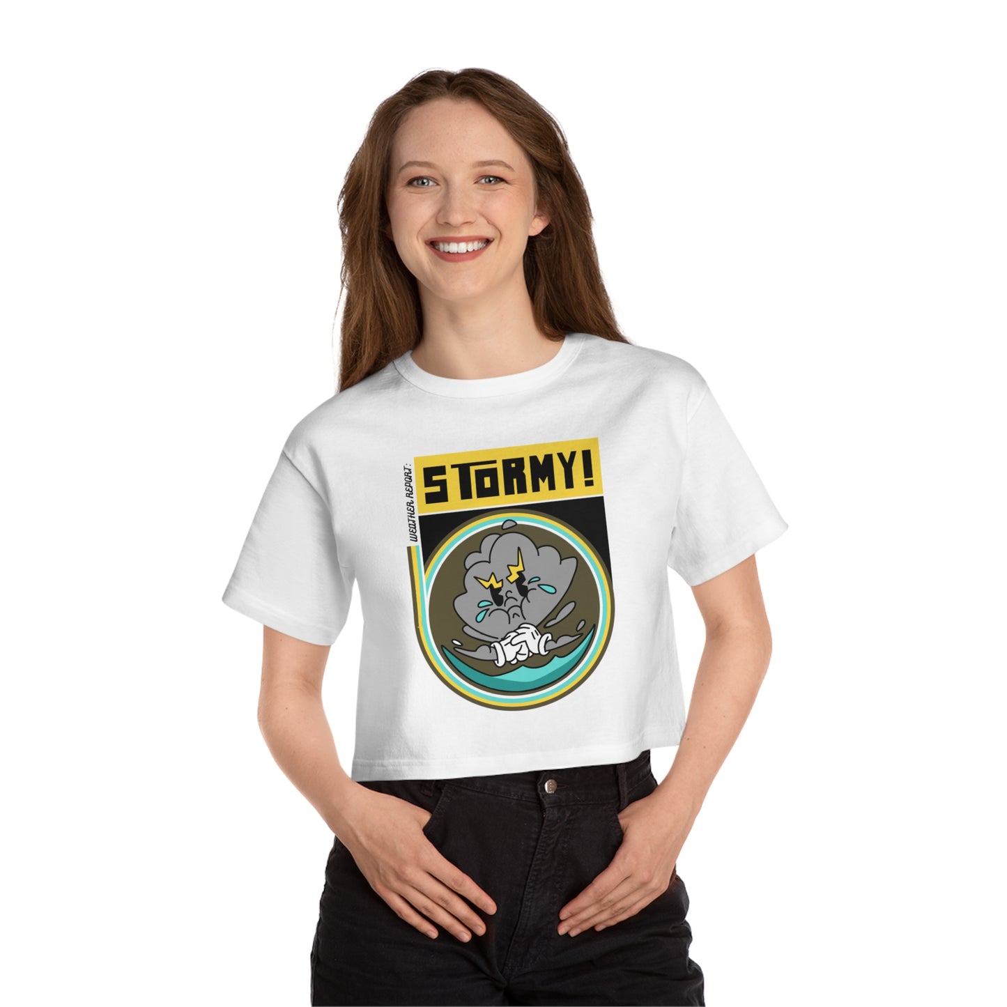 STORMY Cropped Tee