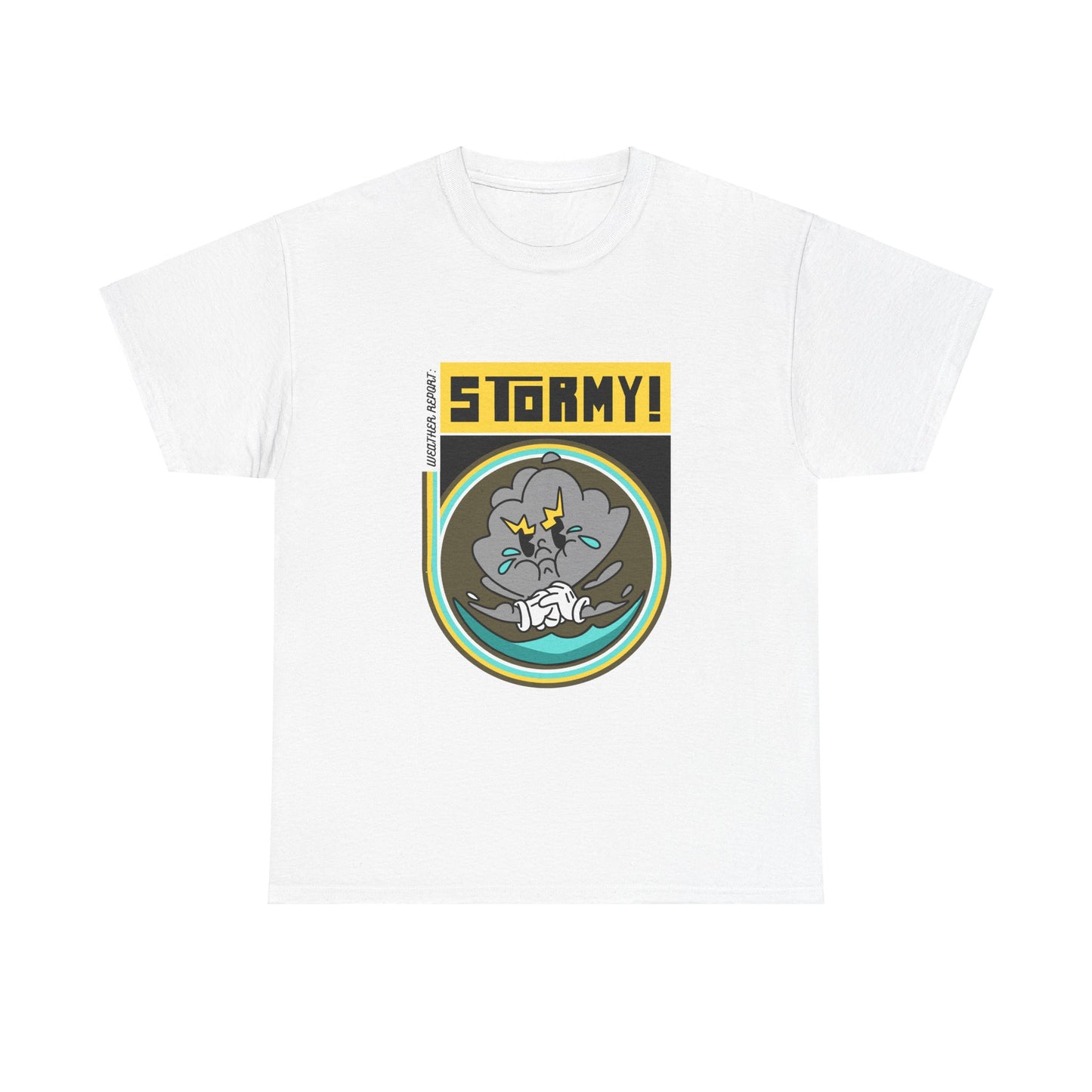 STORMY Unisex Heavy Tee (Weather Report Collection)
