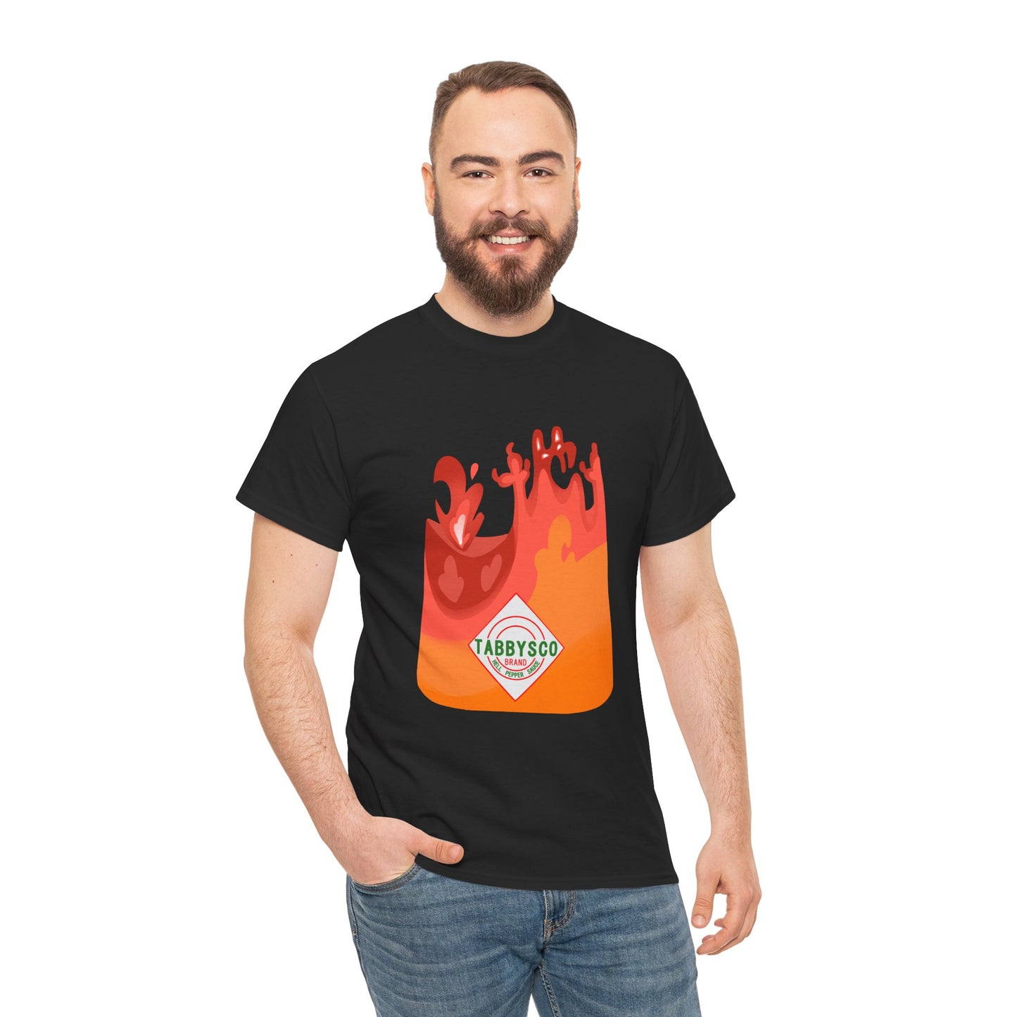 TABBYSCO Unisex Heavy Tee (Cat Brew Collection)