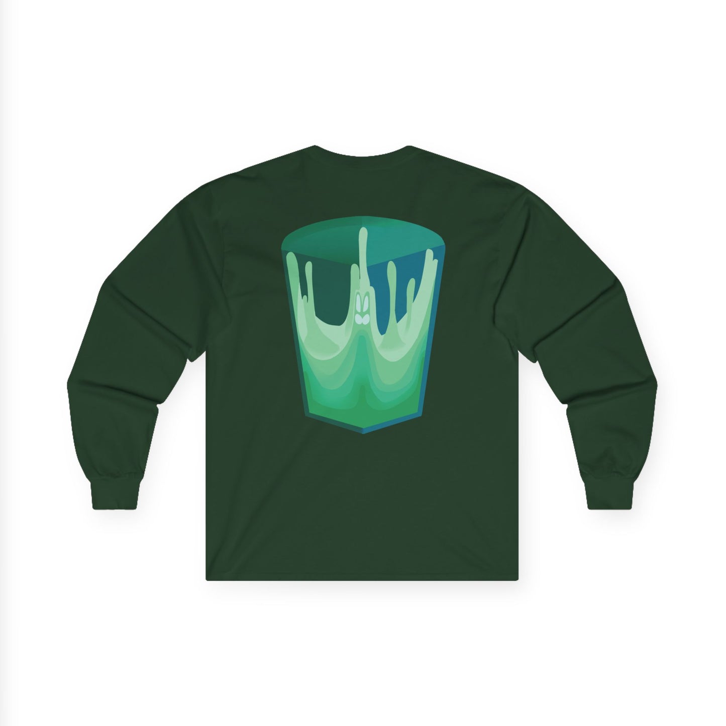FESLIME Unisex Ultra Cotton Long Sleeve Tee (Cat Brew Collection)