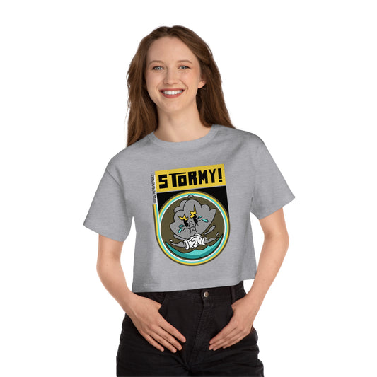 STORMY Cropped Tee