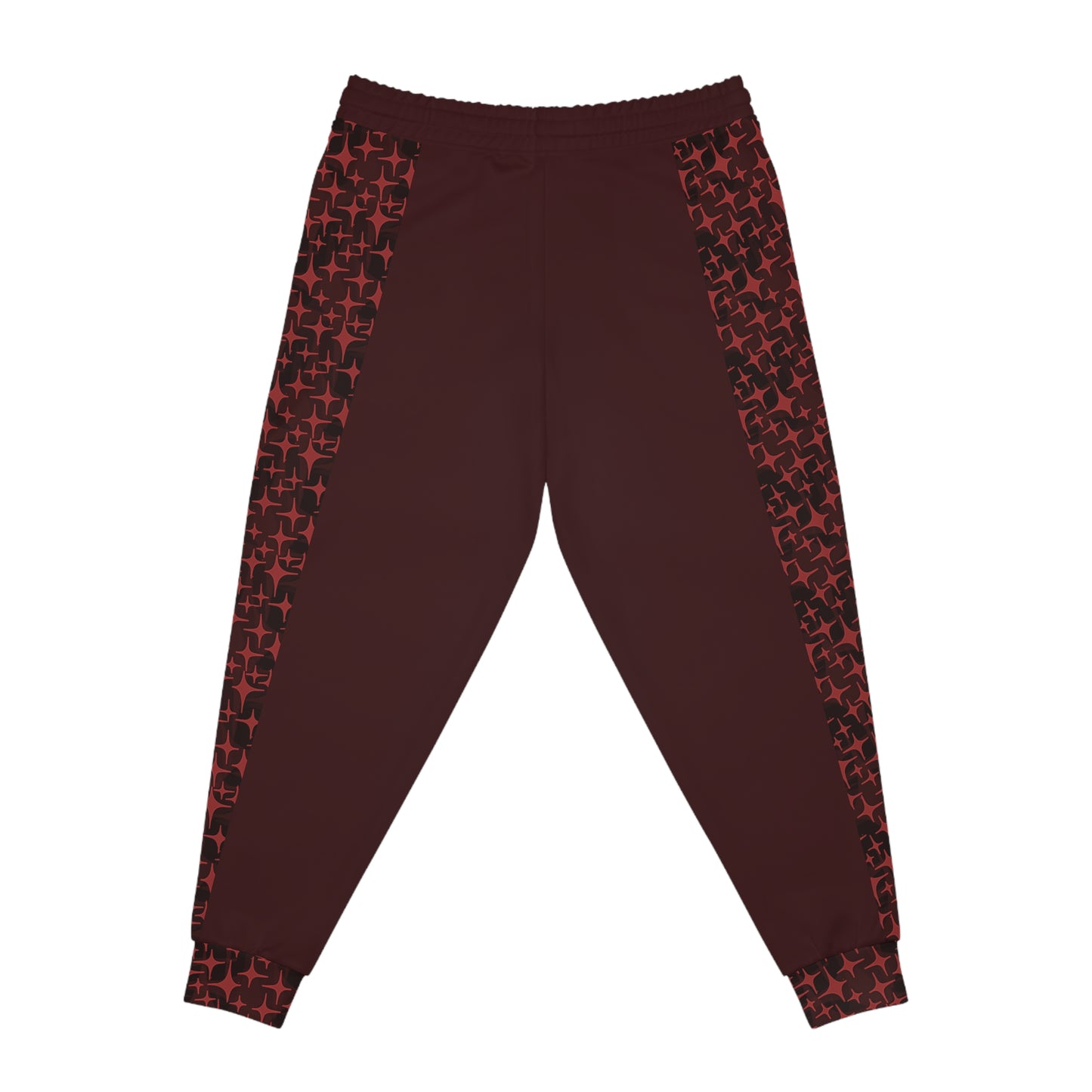 ARCANE SIDE-PANEL ATHLETIC JOGGER (DEEP CRIMSON)