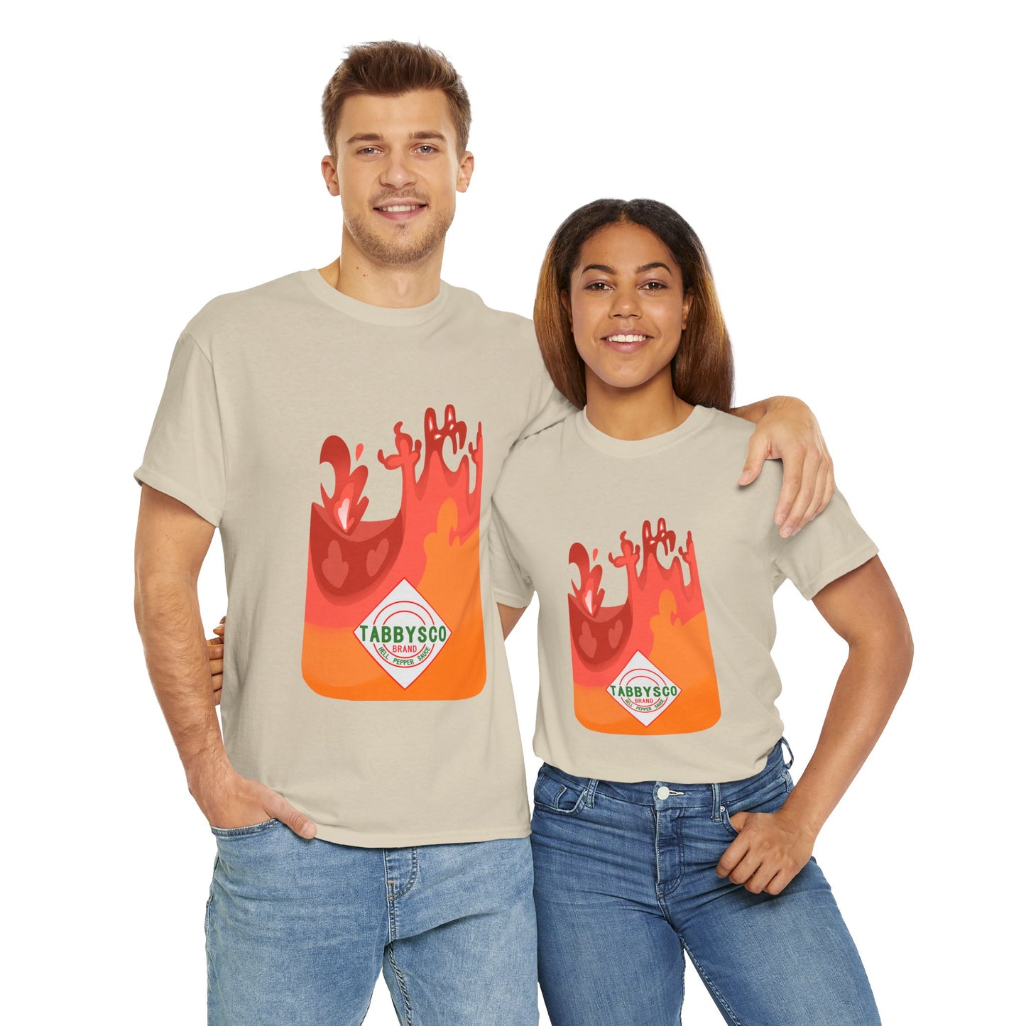 TABBYSCO Unisex Heavy Tee (Cat Brew Collection)