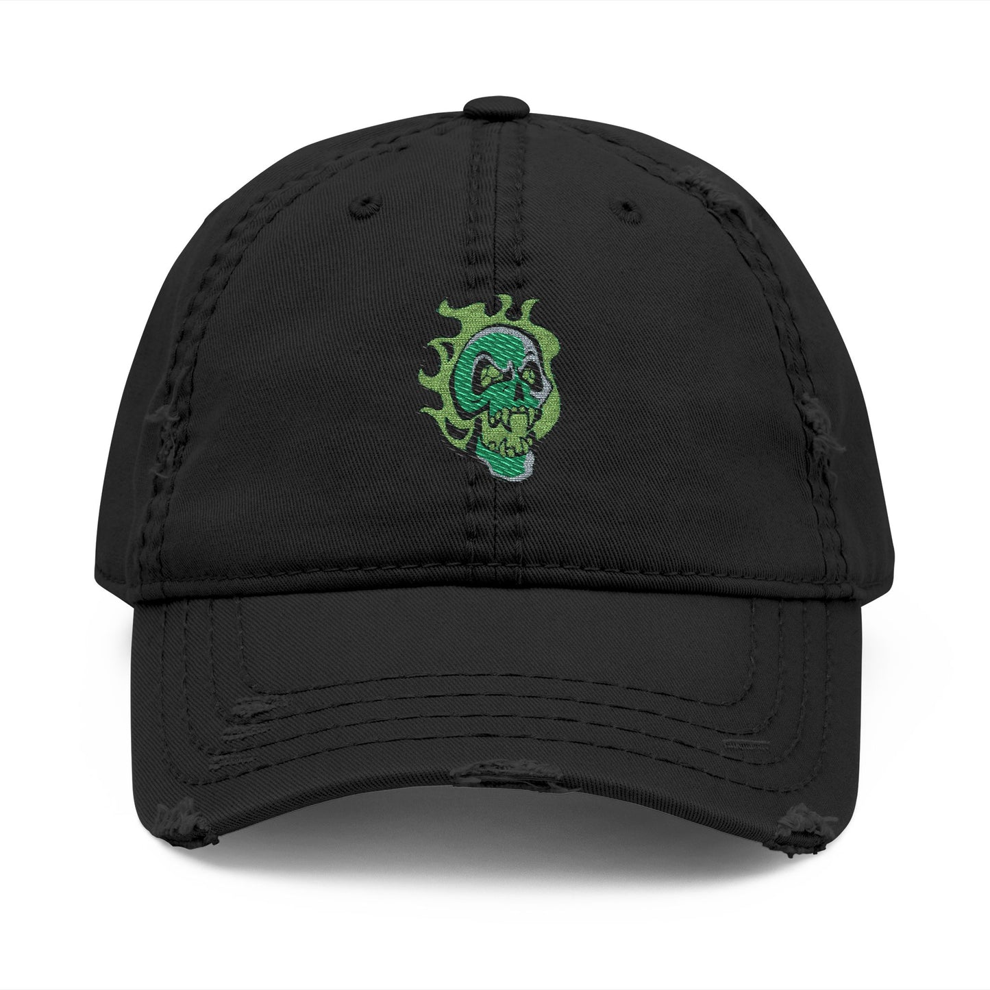 Necromancy Distressed Hat (Embroidery)