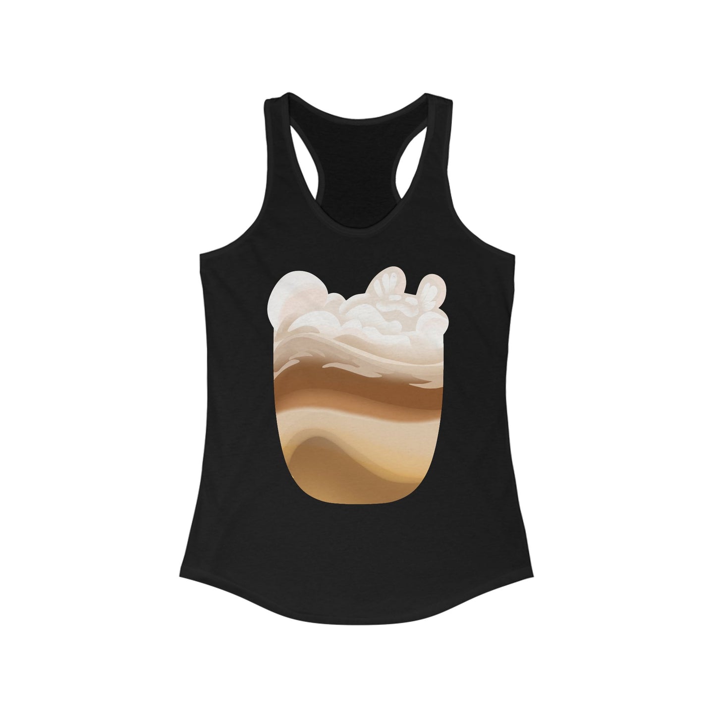 MEOWCHIATTO - Women's Racerback Tank (Cat Brew Collection)