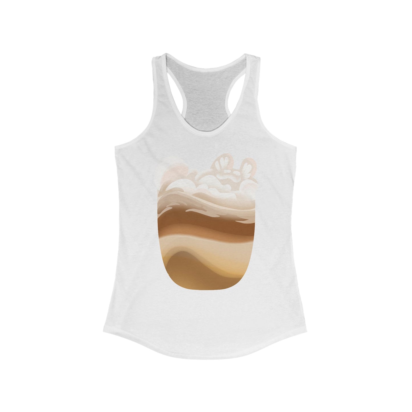 MEOWCHIATTO - Women's Racerback Tank (Cat Brew Collection)
