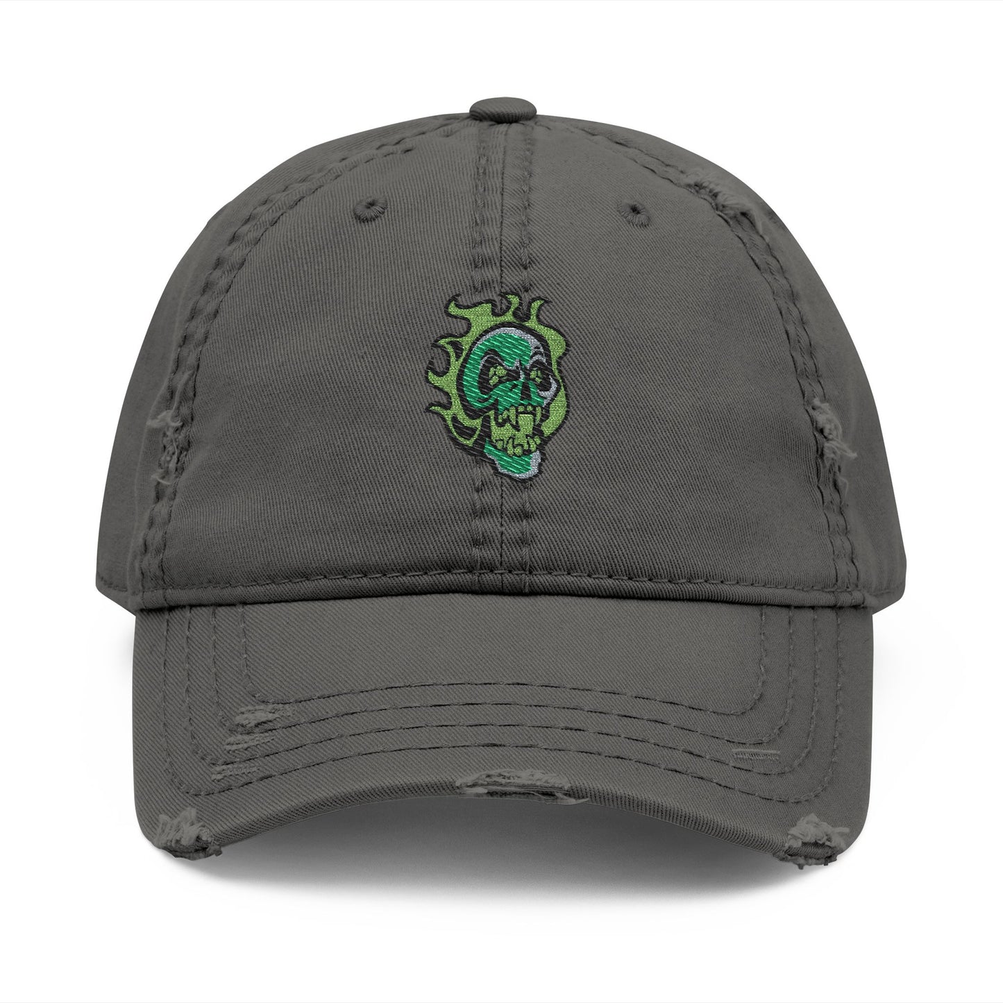 Necromancy Distressed Hat (Embroidery)