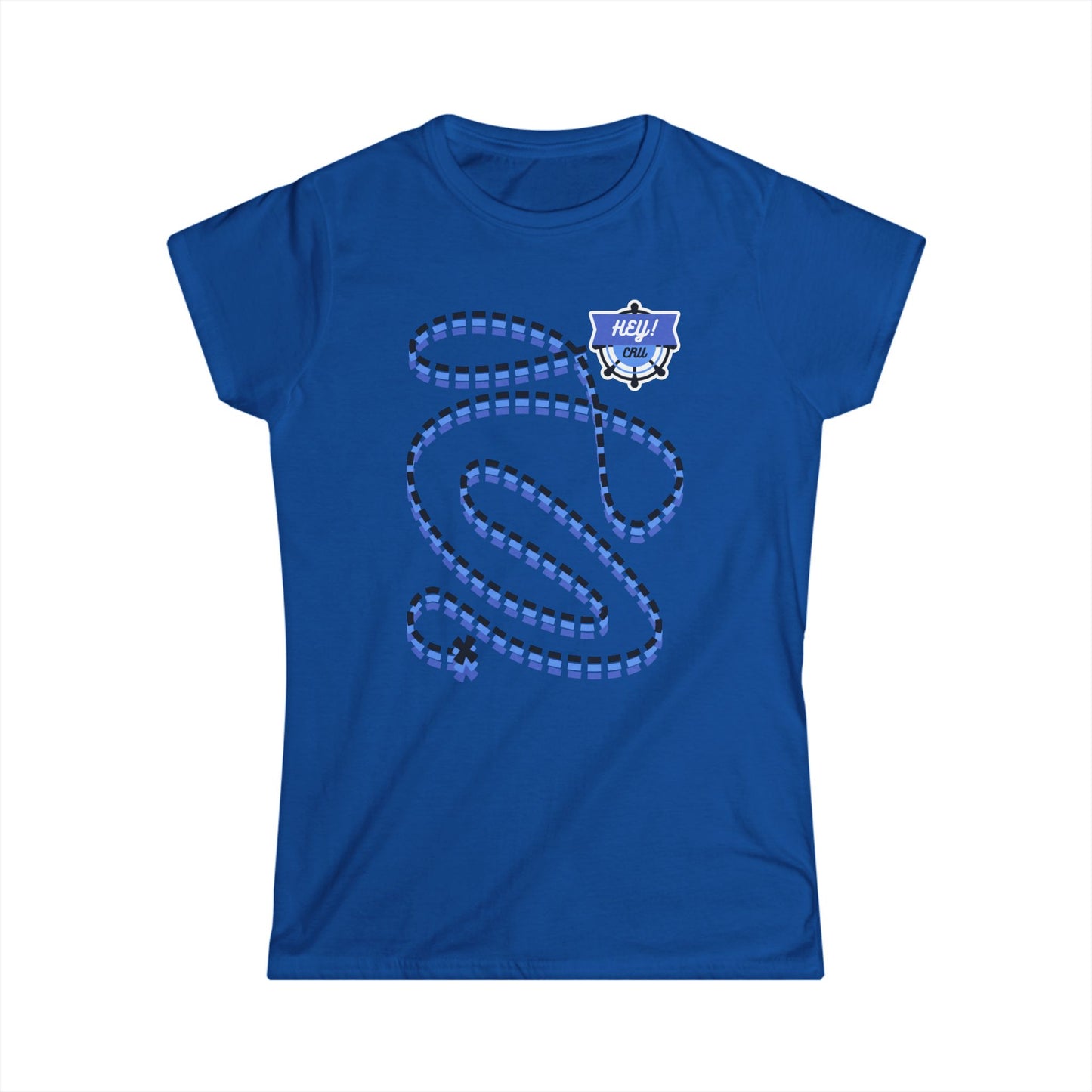 HEYCRU TREASURE MAP Women's Softstyle Tee (Set Sail Collection)