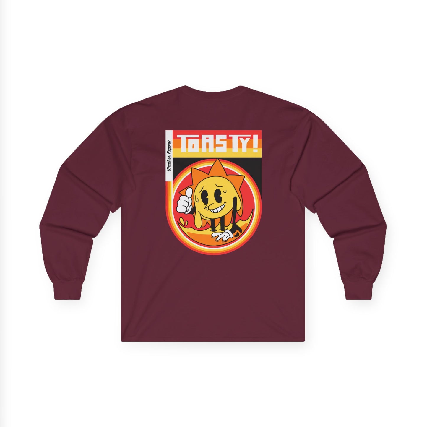 TOASTY Unisex Ultra Cotton Long Sleeve Tee (Weather Report Collection)