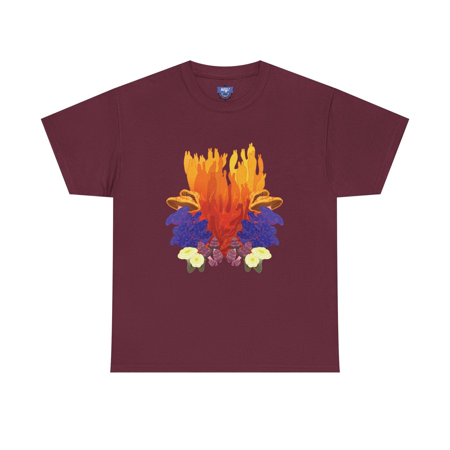 MUSHROOM BLOOM Heavy Cotton Tee