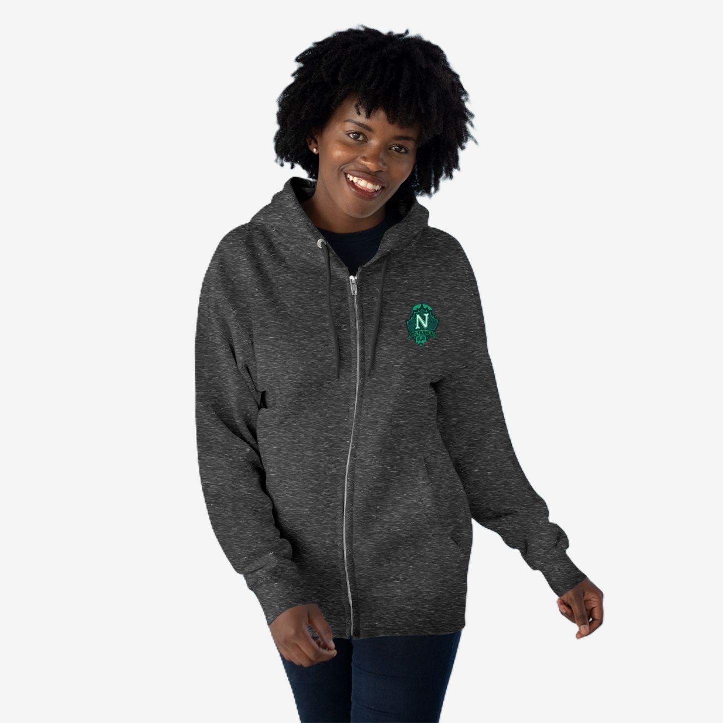 NECROMANCY SCHOOL Unisex Zip Hoodie