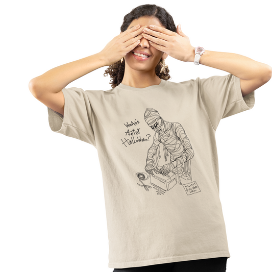 MUMMY After Halloween Heavy Cotton Tee