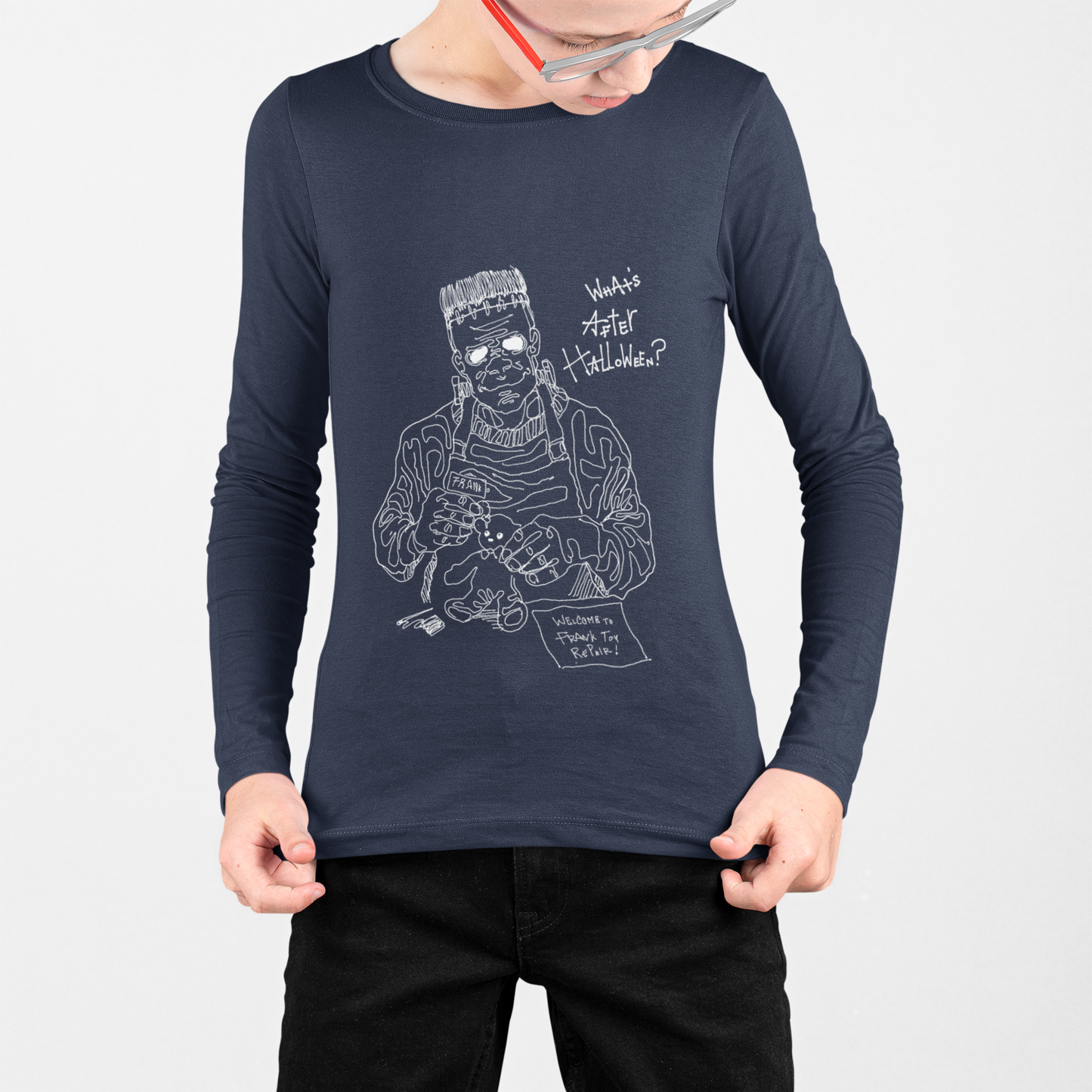 FRANK After Halloween Unisex Ultra Cotton Long Sleeve