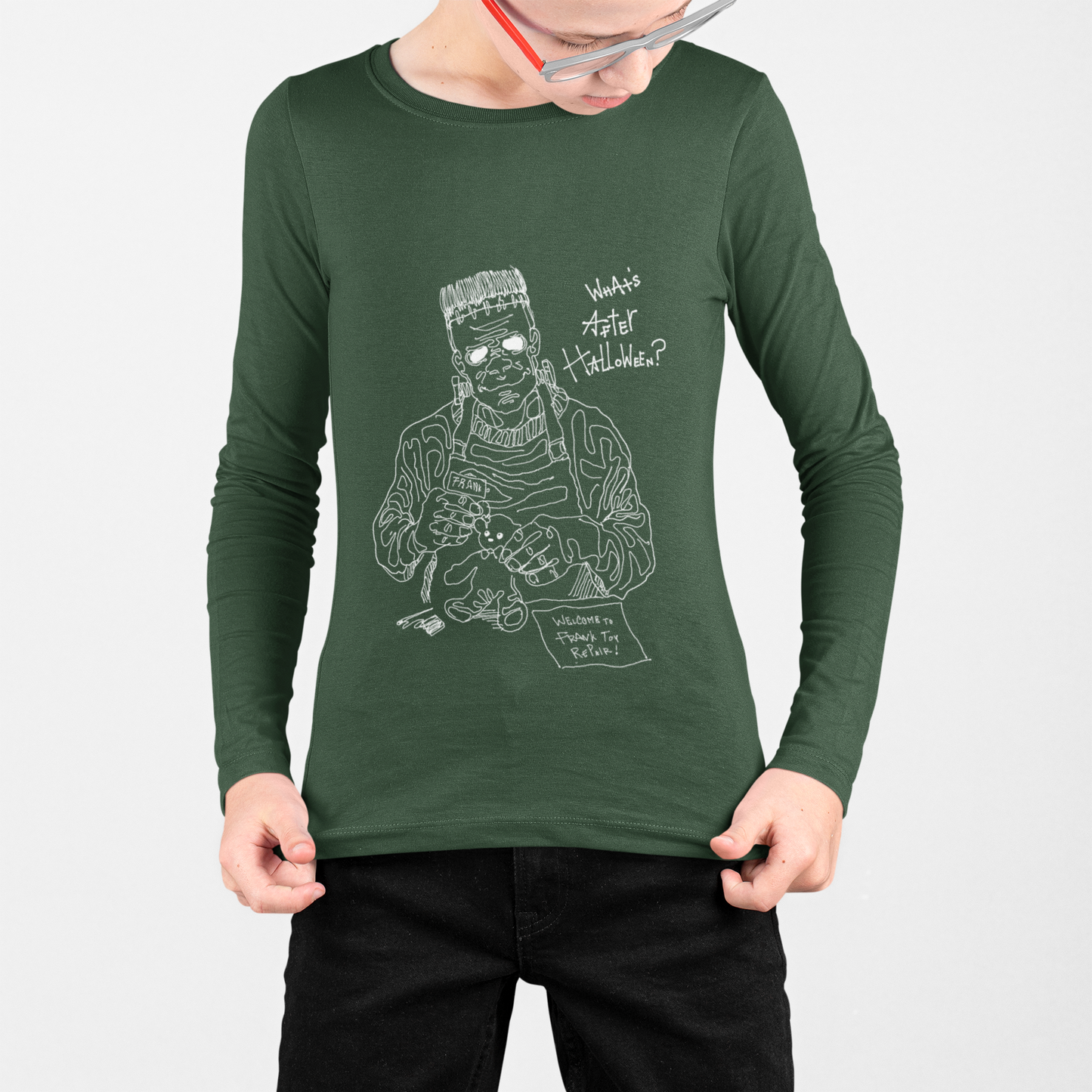 FRANK After Halloween Unisex Ultra Cotton Long Sleeve