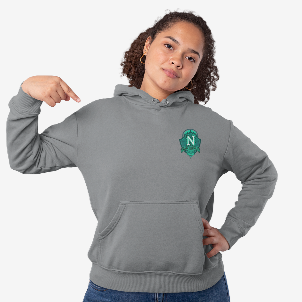NECROMANCY SCHOOL Unisex Heavy Blend Hooded Sweatshirt