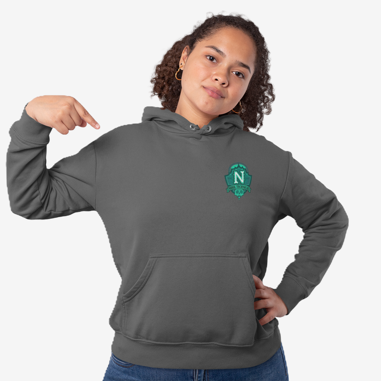 NECROMANCY SCHOOL Unisex Heavy Blend Hooded Sweatshirt