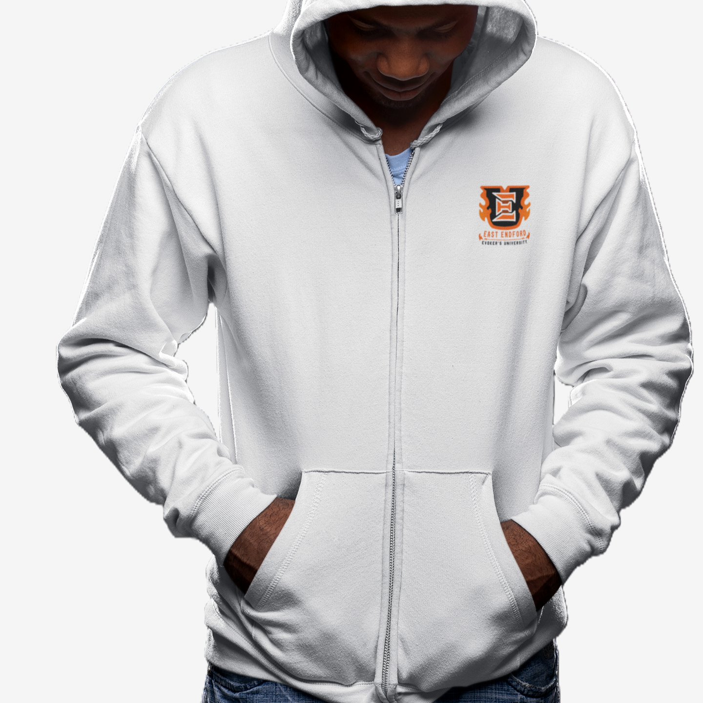 EVOCATION SCHOOL Unisex Zip Hoodie